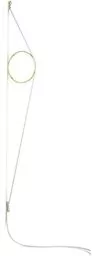 Flos - Wirering Lampa Ścienna Biało/Złota Flos - Lampy ścienne - miniaturka - grafika 1