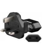 Akcesoria car audio - Wentronic Gniazdo Euro  UK Plug-in Wall Power Adapter 1 szt. 95303 - miniaturka - grafika 1