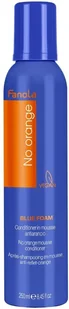 Fanola No Orange Blue Foam odżywka 250 ml dla kobiet - Odżywki do włosów - miniaturka - grafika 2