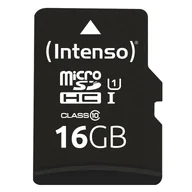 Karty pamięci - Intenso 3424470 pamięć flash 16 GB MicroSD UHS-I Klasa 10 - miniaturka - grafika 1