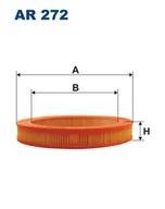 Filtry powietrza - Filtron AR 272 FILTR POWIETRZA - miniaturka - grafika 1