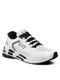 Sneakersy męskie - EA7 Emporio Armani Sneakersy X8X094 XK239 D611 Biały - grafika 1