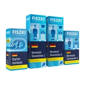 Książki do nauki języka niemieckiego - Zestaw Fiszek – Niemiecki dla początkujących (poziom A1-A2) - miniaturka - grafika 1