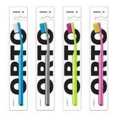 Szczoteczki do zębów - SPOKAR O-ORTO 3428 ULTRA SOFT 1szt. - ortodontyczna szczoteczka do zębów z bardzo miękkimi włóknami (E2002) - miniaturka - grafika 1