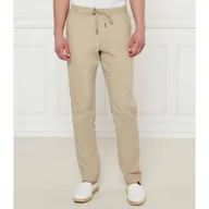 Spodnie męskie - Tommy Hilfiger Lniane spodnie chino HARLEM Relaxed fit - miniaturka - grafika 1
