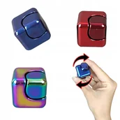 Zabawki sensoryczne - Spinner Fidget Spiner Tęczowy Metal Antystresowy FIDGET TOYS dla dorosłych - miniaturka - grafika 1