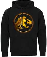 Bluzy męskie - BLUZA MĘSKA Z KAPTUREM JURASSIC PARK PREZENT NADRUK S - miniaturka - grafika 1