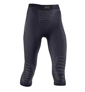 Spodnie damskie - X-Bionic damskie spodnie Invent 4.0 3/4 sportowe spodnie do biegania joggingu trening fitness siłownia uciskowe legginsy podstawowe, czarne, XL IN-YP07W19W - grafika 1