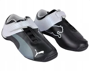 Puma buty dziecięce sportowe na rzepy oryginał 303102 03 21 - Buty dla dziewczynek - miniaturka - grafika 1