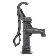 Pompy wodne - Pompa ręczna do wody 26 l/h żeliwna zdobiona czarna PR26Z Lider - miniaturka - grafika 1