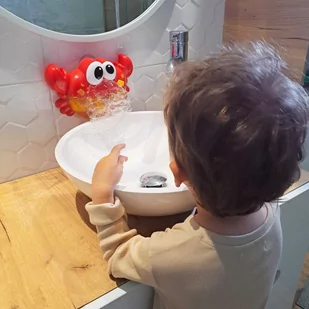 WOOPIE Zabawka do Kąpieli Krab do Robienia Piany z Melodią - Zabawki do kąpieli - miniaturka - grafika 3