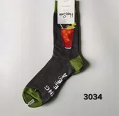 Skarpetki damskie - Kolorowe skarpety Happy Socks unisex rozmiar 41-46 (3034) - miniaturka - grafika 1
