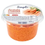 Mieszanki warzywne, sałatki - Simpl Surówka z marchwi 300 g - miniaturka - grafika 1