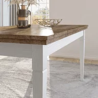 Stoły - STÓŁ OPERA KOLOR CIEMNY BRĄZ STYL KLASYCZNY 160-240X90 HAKANO - TABLE/DINING/HEL/OPERA/ABISKO/160-240X90 - miniaturka - grafika 1