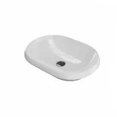 Umywalki - Excellent Umywalka wpuszczana w blat Lupio 60 Excellent CEAC.3818.600.WH - miniaturka - grafika 1