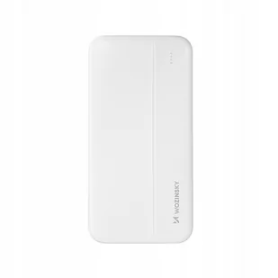 Wozinsky powerbank 10000mAh 2 x USB biały (WPBWE1) - Powerbanki - miniaturka - grafika 1