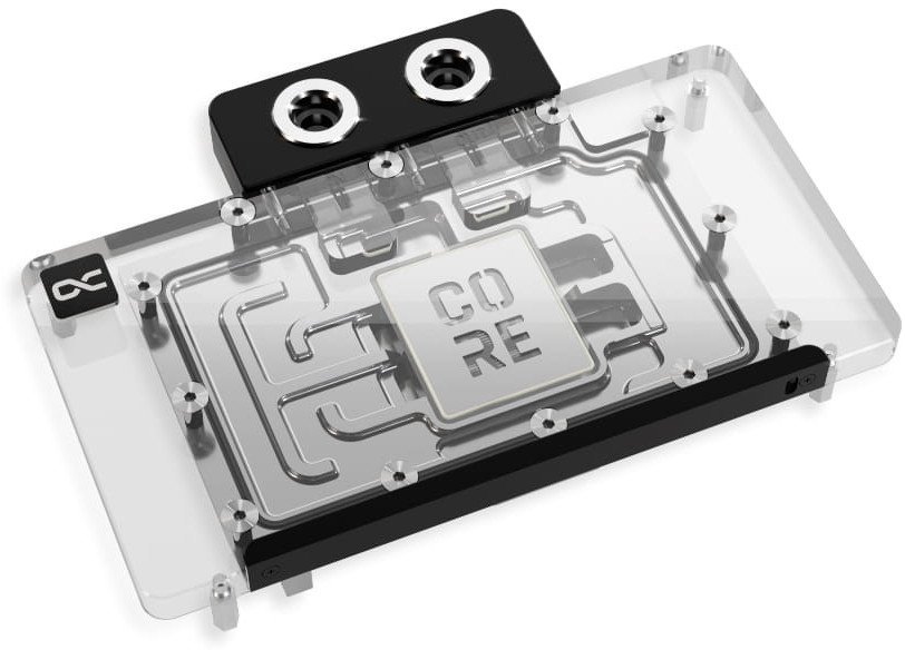 Alphacool Core GeForce RTX 5080 EPIC-X Wasserblock, Backplate - Acryl, schwarz 14740