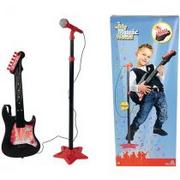 Instrumenty muzyczne dla dzieci - Simba My Music World - Gitara z mikrofonem 6833223 - miniaturka - grafika 1