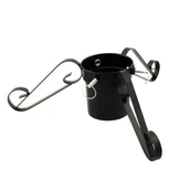 Stojaki choinkowe - Stojak na choinkę czarny 46 x 46 x 14 cm - miniaturka - grafika 1