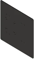 Uchwyty do telewizora - HAGOR Adapterplatte M SAMSUNG Q-Serie Adapter 124-165cm 49-65Zoll fuer Portraitmontage SAMSUNG Q-Serie - dezentrales Lochbild - miniaturka - grafika 1