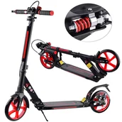 Zabawy w naśladowanie dorosłych - Duża Hulajnoga hamulec ręczny amortyzator SP0713 - miniaturka - grafika 1