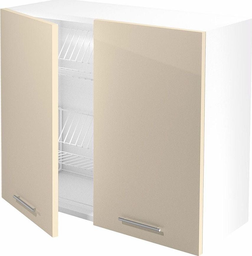 Elior Kuchenna szafka górna z ociekaczem Limo 28X - jasny beż połysk