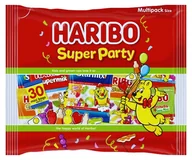 Żelki - Mix mini-żelków Haribo Super Party 480g - 30 małych paczuszek na imprezę - miniaturka - grafika 1