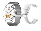 Smartwatch - Rubicon RNCF13 Srebrny - miniaturka - grafika 1