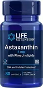 Suplementy naturalne - Life Extension - Astaksantyna z Fosfolipidami, 4 mg, 30 kapsułek miękkich - miniaturka - grafika 1
