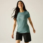Koszulki i topy damskie - Regatta Koszulka damska Fingal Zielony, Rozmiar: 40 - miniaturka - grafika 1