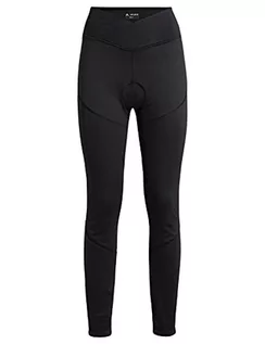 Spodnie damskie - Vaude Damskie spodnie Women's Posta Warm Tights czarny czarny 42 42465 - grafika 1