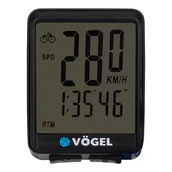 Liczniki rowerowe - Licznik rowerowy VÖGEL VL2B Podświetlany - miniaturka - grafika 1