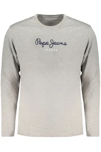 MĘSKA KOSZULKA Z KRÓTKIM RĘKAWEM PEPE JEANS SZARY - Koszulki męskie - miniaturka - grafika 1
