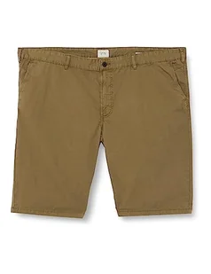 camel active Męskie szorty chinosy z czystej bawełny, brązowy, 32W - Spodenki damskie - miniaturka - grafika 1