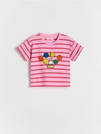 Bluzki dla niemowląt - Reserved - T-shirt w paski Miffy - wielobarwny - miniaturka - grafika 1