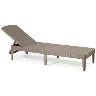 ALLIBERT Leżak Jaipur, kolor cappuccino, 235163 Jardin - Leżaki ogrodowe - miniaturka - grafika 1