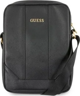 Etui na tablet Guess Guess Torba GUTB10TBK 10" czarna/black Saffiano uniwersalny - Etui do tabletów - miniaturka - grafika 1