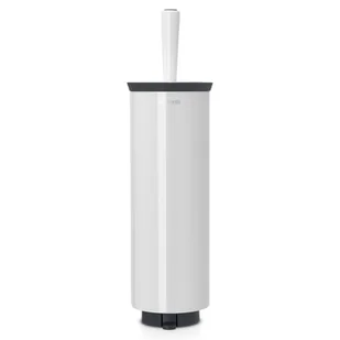 Brabantia Szczotka toaletowa w obudowie, mocowana do ściany Biały 483325 - Akcesoria do wc - miniaturka - grafika 1