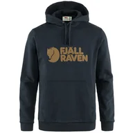 Bluzy sportowe męskie - Męska bluza Fjällräven Fjällräven Logo Hoodie M Rozmiar: XL / Kolor: niebieski - miniaturka - grafika 1
