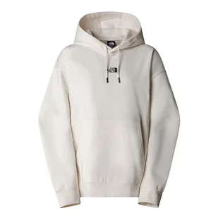Bluza The North Face Essential Oversize Hood 0A89ENQLI1 - biała - Bluzy sportowe damskie - miniaturka - grafika 1