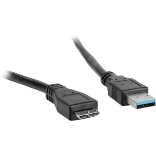 LANBERG Kabel Micro Usb 3.0 50cm 0.5m do Dysku - Kable komputerowe i do monitorów - miniaturka - grafika 1
