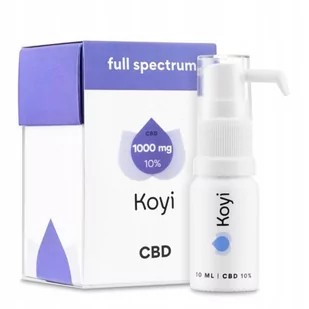 Koyi Olej konopny 10 % CBD Suplement diety 10 ml - Suplementy naturalne - miniaturka - grafika 1