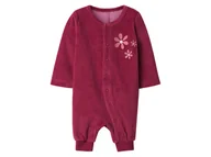 Bluzki dla niemowląt - lupilu Pajacyk niemowlęcy z bawełną (Czerwony, 50/56) - lupilu® - miniaturka - grafika 1