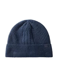 TOM TAILOR Męskie Czapka beanie ze wzorem warkocza 1034380, 10668 - Sky Captain Blue, ONESIZE - Czapki męskie - miniaturka - grafika 1