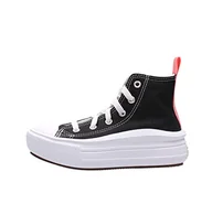 Buty dla chłopców - Converse Chuck Taylor All Star Move Color Pop Platform Sneakersy dla chłopców, czarny, 27 EU - miniaturka - grafika 1