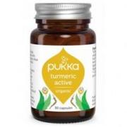 Pozostałe kosmetyki - Pukka Turmeric Active Kurkuma dla aktywnych 30 kapsułek, suplement diety 5060229014658 - miniaturka - grafika 1