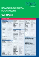 Książki do nauki języka włoskiego - Pons Najważniejsze słowa błyskawicznie Włoski - Praca zbiorowa - miniaturka - grafika 1