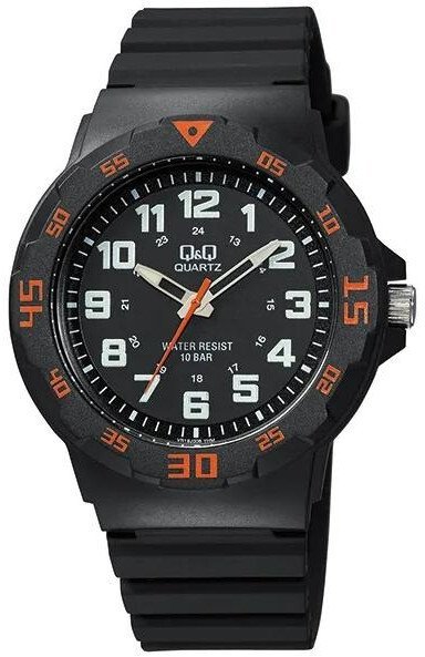 Zegarek QQ Zegarek męski QQ VR18-008 czarny