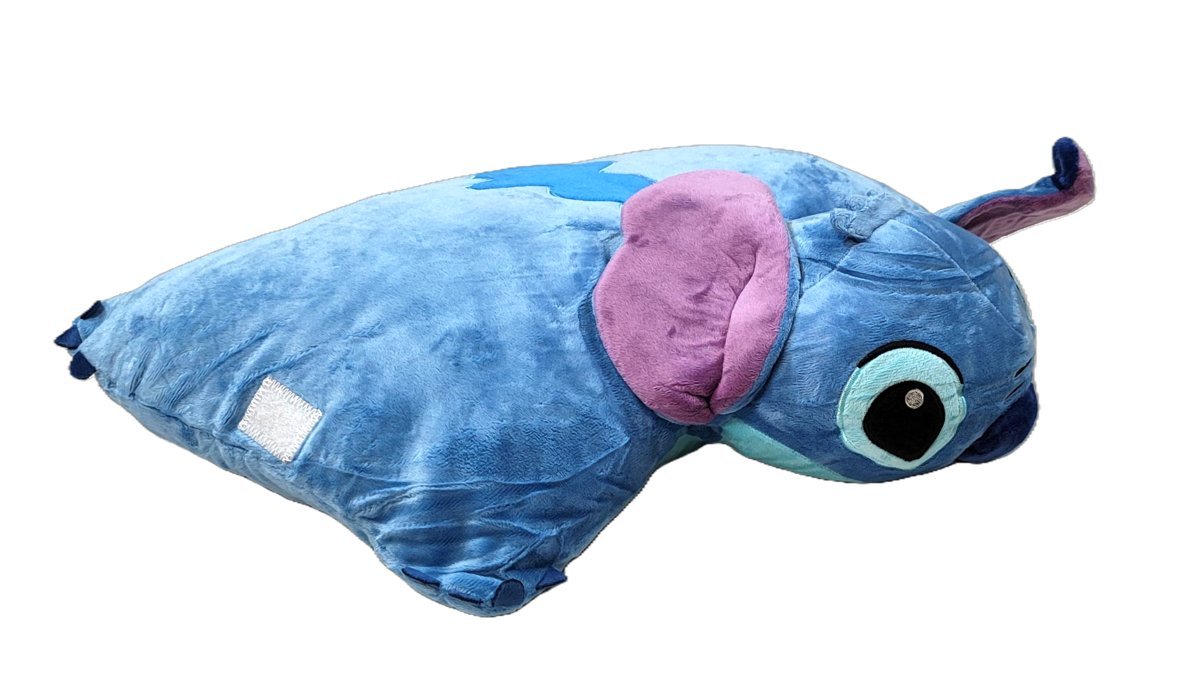 Duża niebieska poduszka XXL 2w1 Disney Stitch.