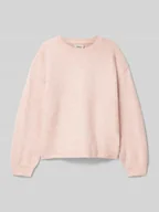 Swetry dla dziewczynek - Sweter z dzianiny o kroju comfort fit z efektem melanżu model ‘SHELDO’ - miniaturka - grafika 1